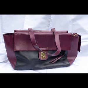 Henri Bendel Maroon Purse